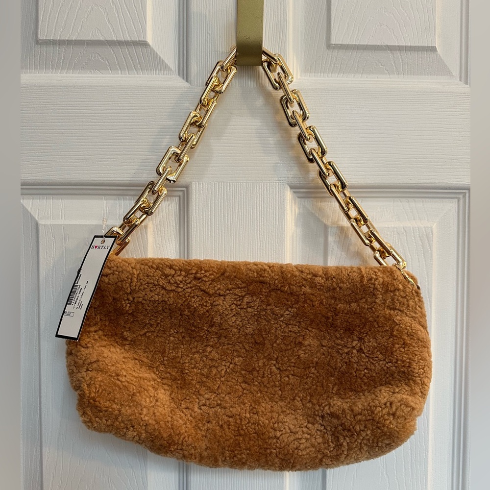 BNWT Linda Richards Shearing chain bag